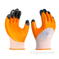 Guanti in nitrile in rivestimento in nylon con nitrile nero immerso